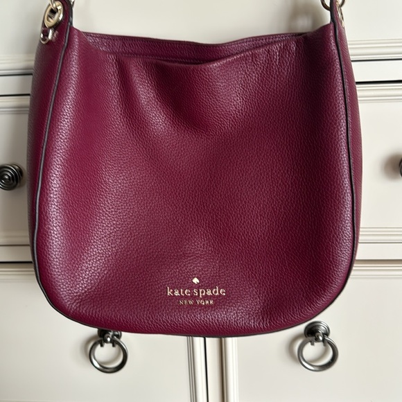 Kate Spade Deep Red Shoulder Bag - Picture 2 of 6